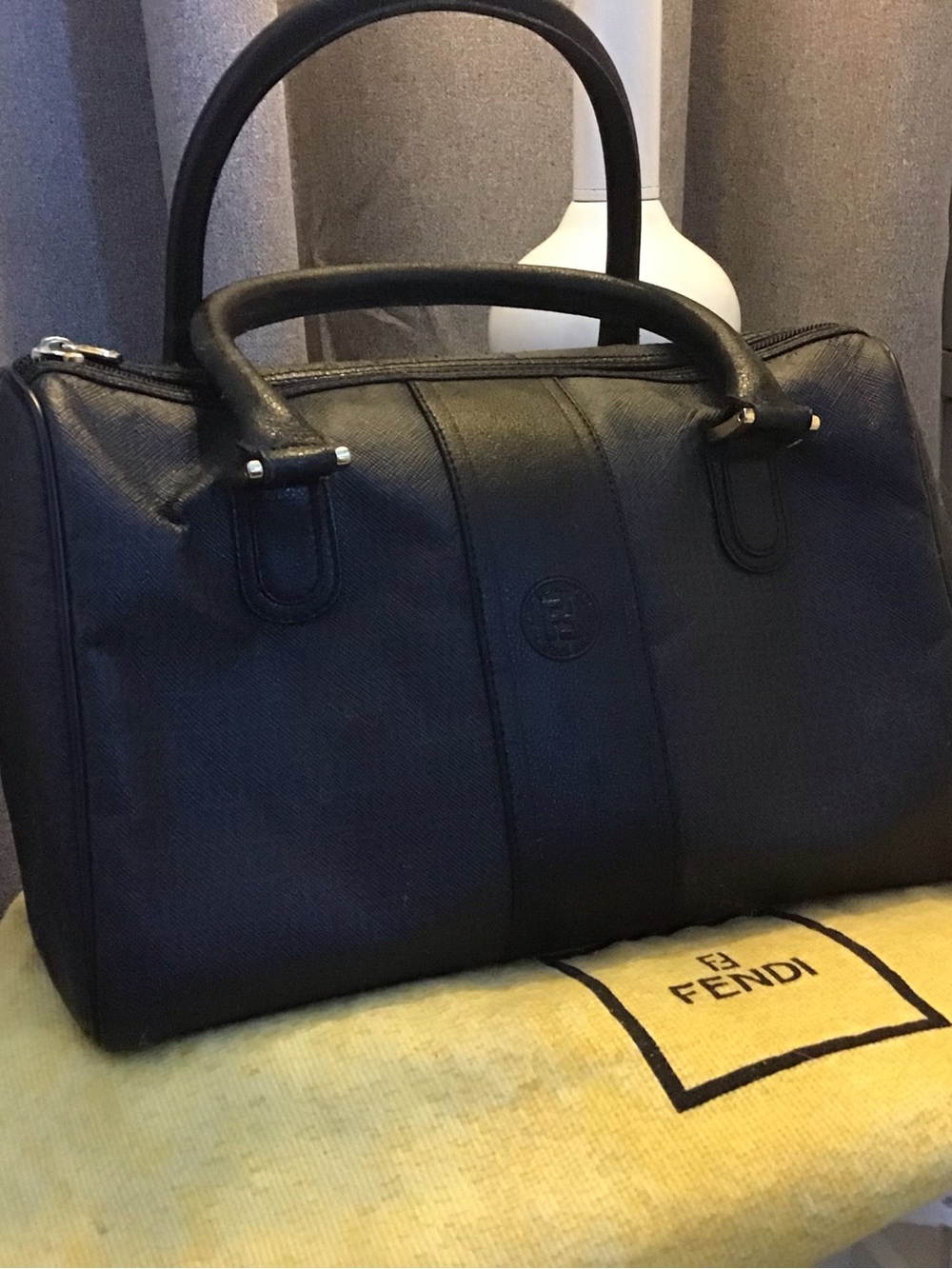 Vintage Fend Bowler Bag
